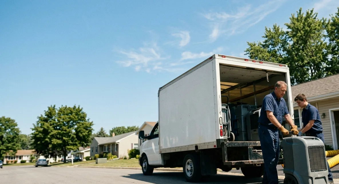 Water Damage Cleanup in Hayesville, OH near me